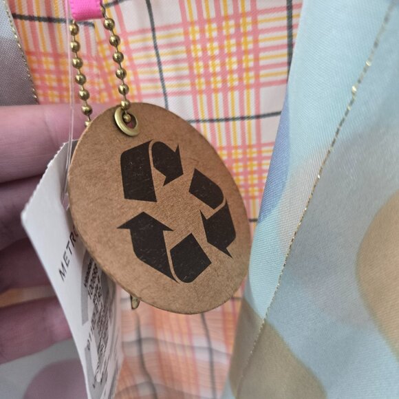 Superluckycat × Metropark Multipatterned Upcycled Patchwork Vest Size Medium - Picture 12 of 16